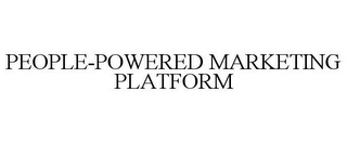 PEOPLE-POWERED MARKETING PLATFORM