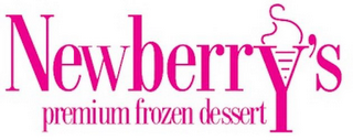 NEWBERRY'S PREMIUM FROZEN DESSERT