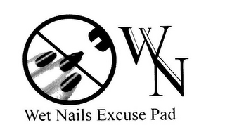 WET NAILS EXCUSE PAD WN