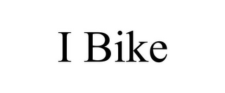 I BIKE