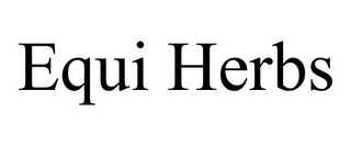 EQUI HERBS
