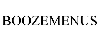 BOOZEMENUS