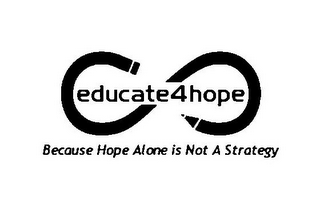 EDUCATE4HOPE BECAUSE HOPE ALONE IS NOT ASTRATEGY