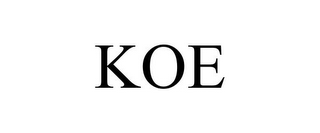 KOE