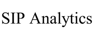 SIP ANALYTICS