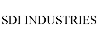 SDI INDUSTRIES