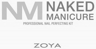 NM NAKED MANICURE PROFESSIONAL NAIL PERFECTING KIT ZOYA