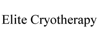 ELITE CRYOTHERAPY