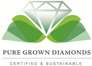 PURE GROWN DIAMONDS CERTIFIED & SUSTAINABLE