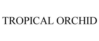 TROPICAL ORCHID