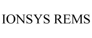 IONSYS REMS