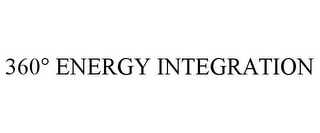 360° ENERGY INTEGRATION