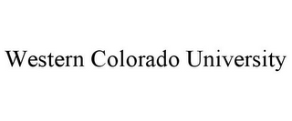 WESTERN COLORADO UNIVERSITY