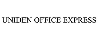 UNIDEN OFFICE EXPRESS