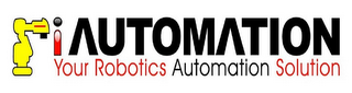 IAUTOMATION YOUR ROBOTICS AUTOMATION SOLUTION