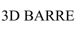 3D BARRE