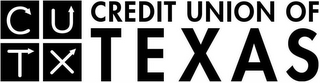 CUTX CREDIT UNION OF TEXAS