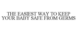 THE EASIEST WAY TO KEEP YOUR BABY SAFE FROM GERMS