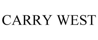 CARRY WEST