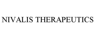 NIVALIS THERAPEUTICS