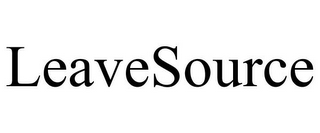 LEAVESOURCE