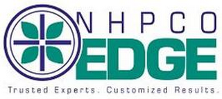 NHPCO EDGE TRUSTED EXPERTS. CUSTOMIZED RESULTS.