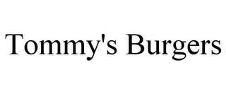 TOMMY'S BURGERS