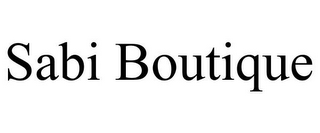 SABI BOUTIQUE