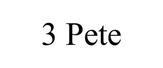 3 PETE