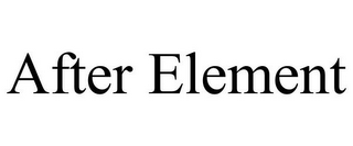 AFTER ELEMENT
