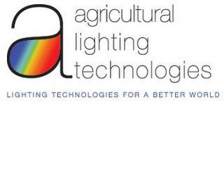 AGRICULTURAL LIGHTING TECHNOLOGIES LIGHTING TECHNOLOGIES FOR A BETTER WORLD