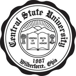 CENTRAL STATE UNIVERSITY 1887 WILBERFORCE, OHIO VERITAS ET LUX RECTA ET HONOR