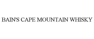 BAIN'S CAPE MOUNTAIN WHISKY