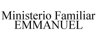 MINISTERIO FAMILIAR EMMANUEL