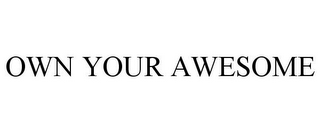 OWN YOUR AWESOME