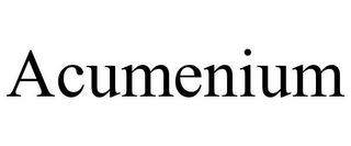 ACUMENIUM