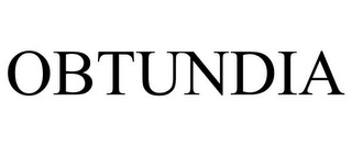 OBTUNDIA