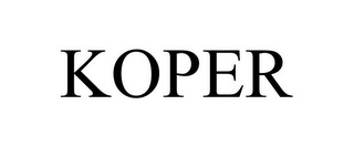 KOPER