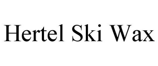 HERTEL SKI WAX