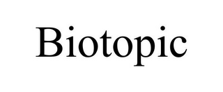 BIOTOPIC