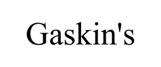 GASKIN'S