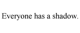 EVERYONE HAS A SHADOW.