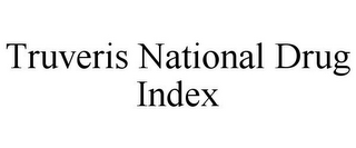 TRUVERIS NATIONAL DRUG INDEX