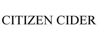 CITIZEN CIDER