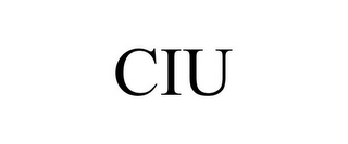 CIU