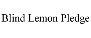 BLIND LEMON PLEDGE