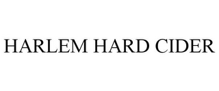 HARLEM HARD CIDER