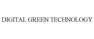 DIGITAL GREEN TECHNOLOGY