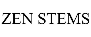 ZEN STEMS