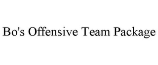 BO'S OFFENSIVE TEAM PACKAGE